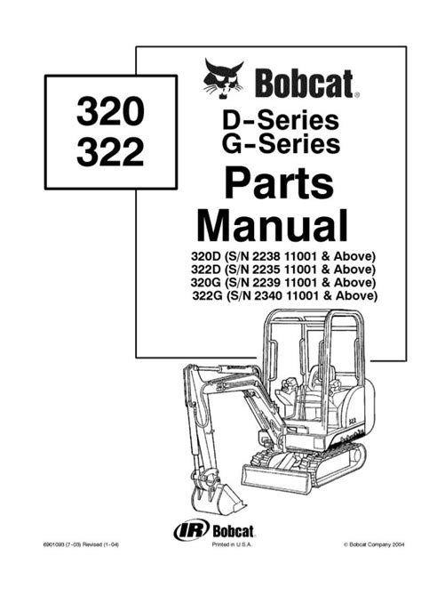 bobcat 322d parts